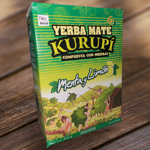 Yerba Mate Kurupì Menta y Limòn 