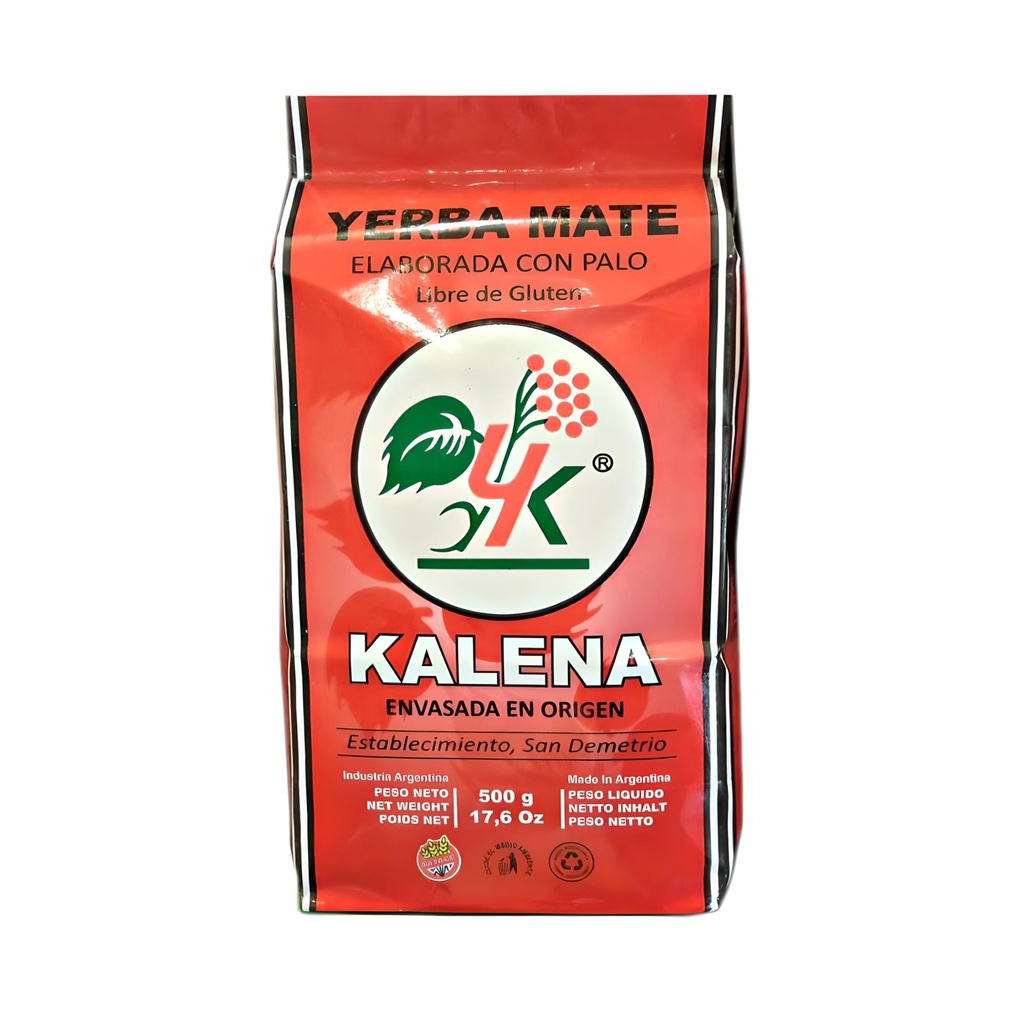Yerba Mate Tradicional Kalena Barbacuà 500 grs