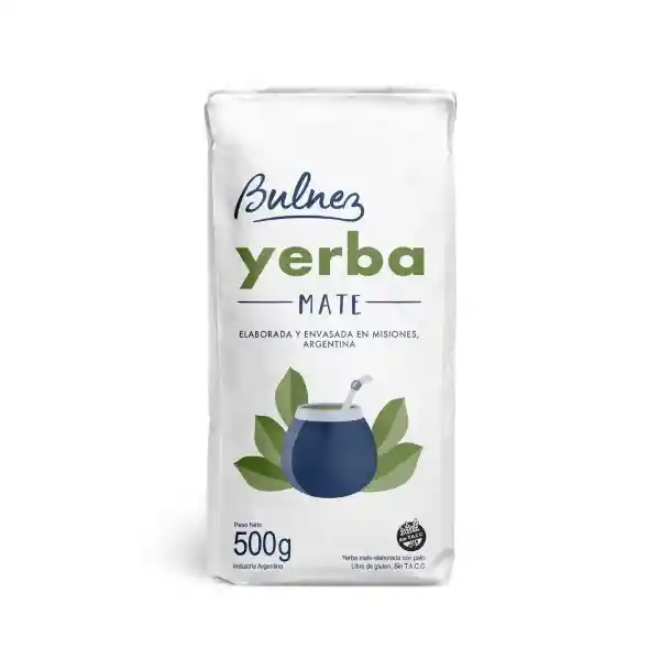 Bulnez Yerba Mate Sin Tacc 500 Grs.